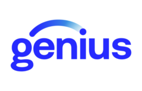 Genius logo representing one of PUREJOIN's payment processing partners, providing payment processing solutions and merchant services for restaurant businesses.